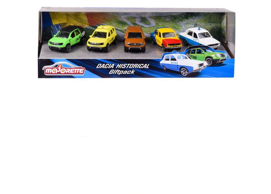 MAJORETTE SET 5 MASINUTE METALICE DACIA [ps:f4c00e1b-5380-4757-b640-3bcefb646b43]