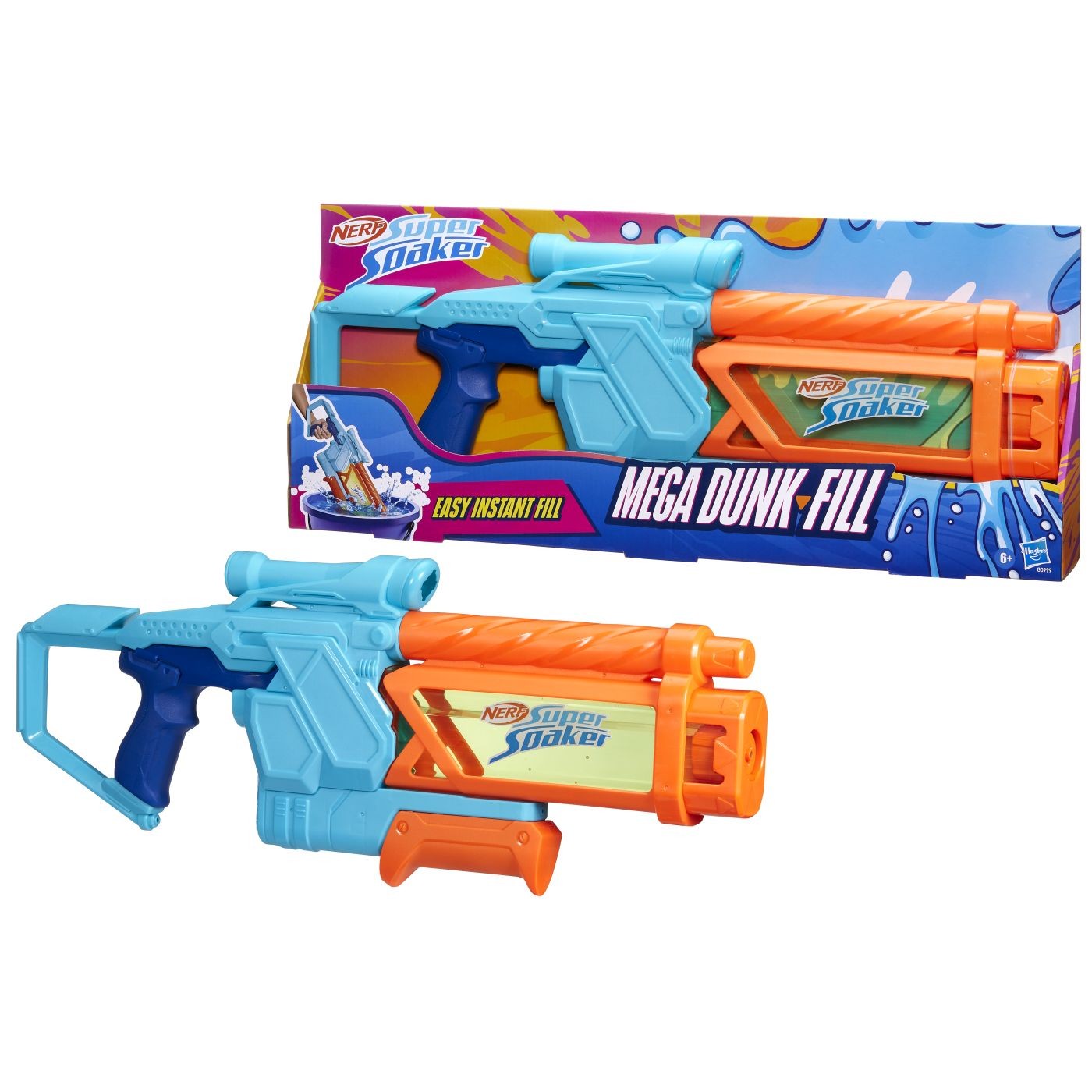 NERF SUPER SOAKER BLASTER NERF MEGA DUNK FILL Hasbro - Imagine 4 [ps:f7274fe3-81fd-4f1c-8816-f66e1d7b6142]