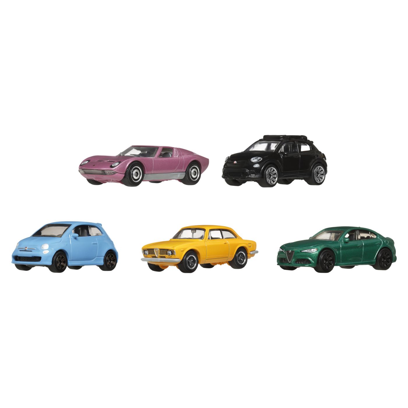 Set 5 Mașinuțe Metalice Matchbox Italian Roads, Scara 1:64 - Default Title (2) [ps:933c0f01-51d3-424c-a66f-ae0329d97b97]