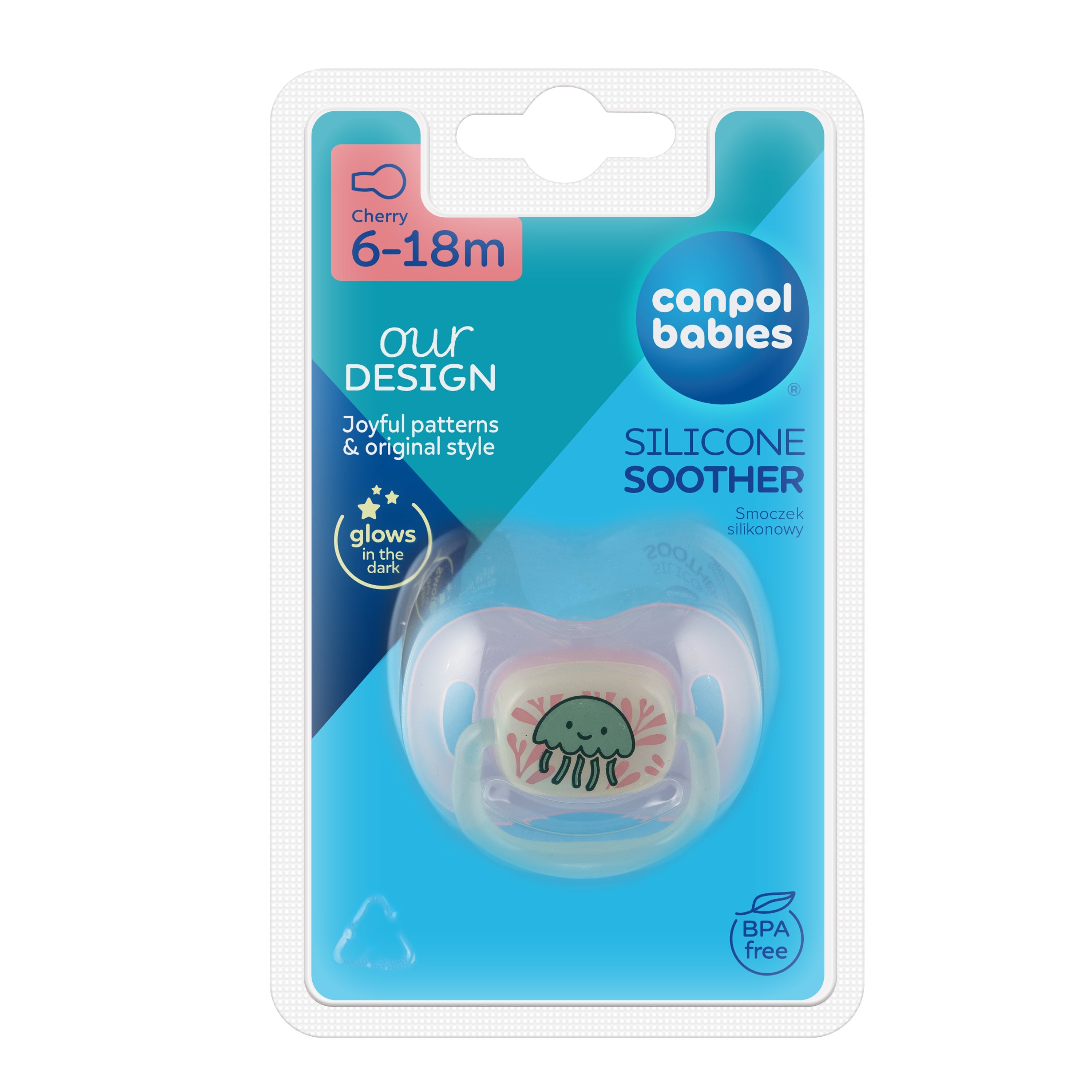 Suzeta rotunda din silicon 6-18M LOVE and SEA, 1buc - Imagine 4 [ps:c732b367-8816-4f81-93a0-6ae70f57616a]