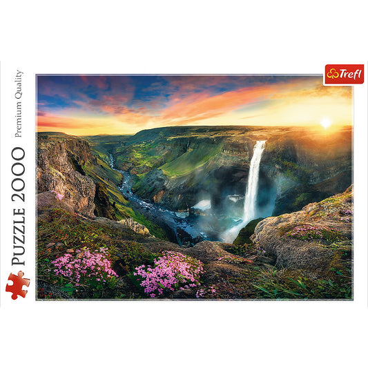 PUZZLE TREFL 2000 CASCADA HAIFOSS ISALNDA - Imagine 3 [ps:7db541bb-6163-4a78-8bdc-3d216832fced]