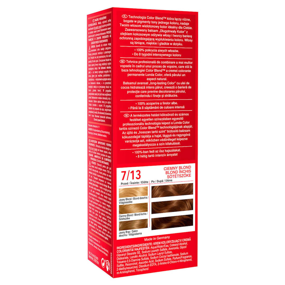 LONDA Color, vopsea de par, nuanta blond inchis, nr 7/13 - 2 [ps:52b48f08-9c91-419a-bea7-0f31ecd3c65a]