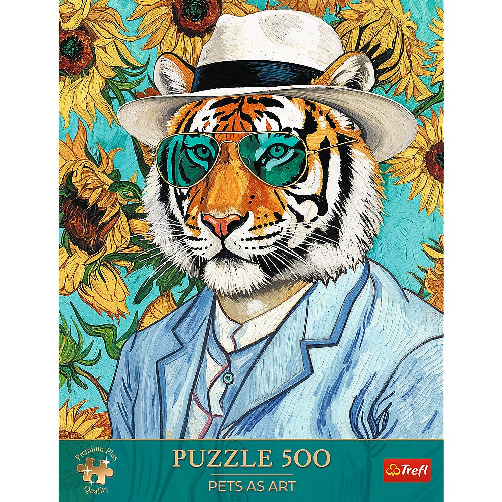 PUZZLE TREFL 500 PREMIUM PLUS PETS AS ART DOMNUL TIGRU - Default Title (2) [ps:037b0d36-bf9c-41c0-8ddc-260239318365]