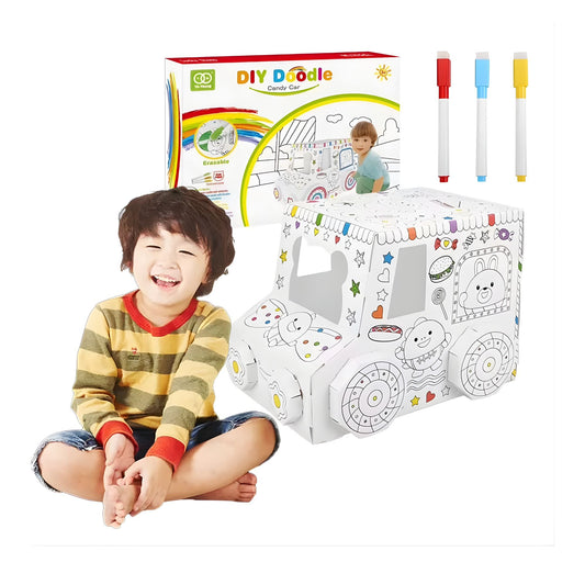 Jucărie Educativă Mașinuță 3D Flippy, Asamblare și Colorat - Default Title (2) [ps:36c6037a-3c01-4aea-b746-0dbcc7c32eef]