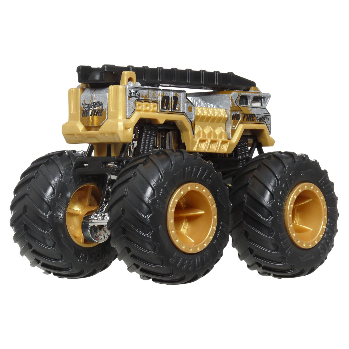 Hot Wheels Monster Truck și Mașinuță 5 Alarm Auriu - Mattel - Default Title (2) [ps:70145db0-8621-4616-ad9b-5e1c629bd631]
