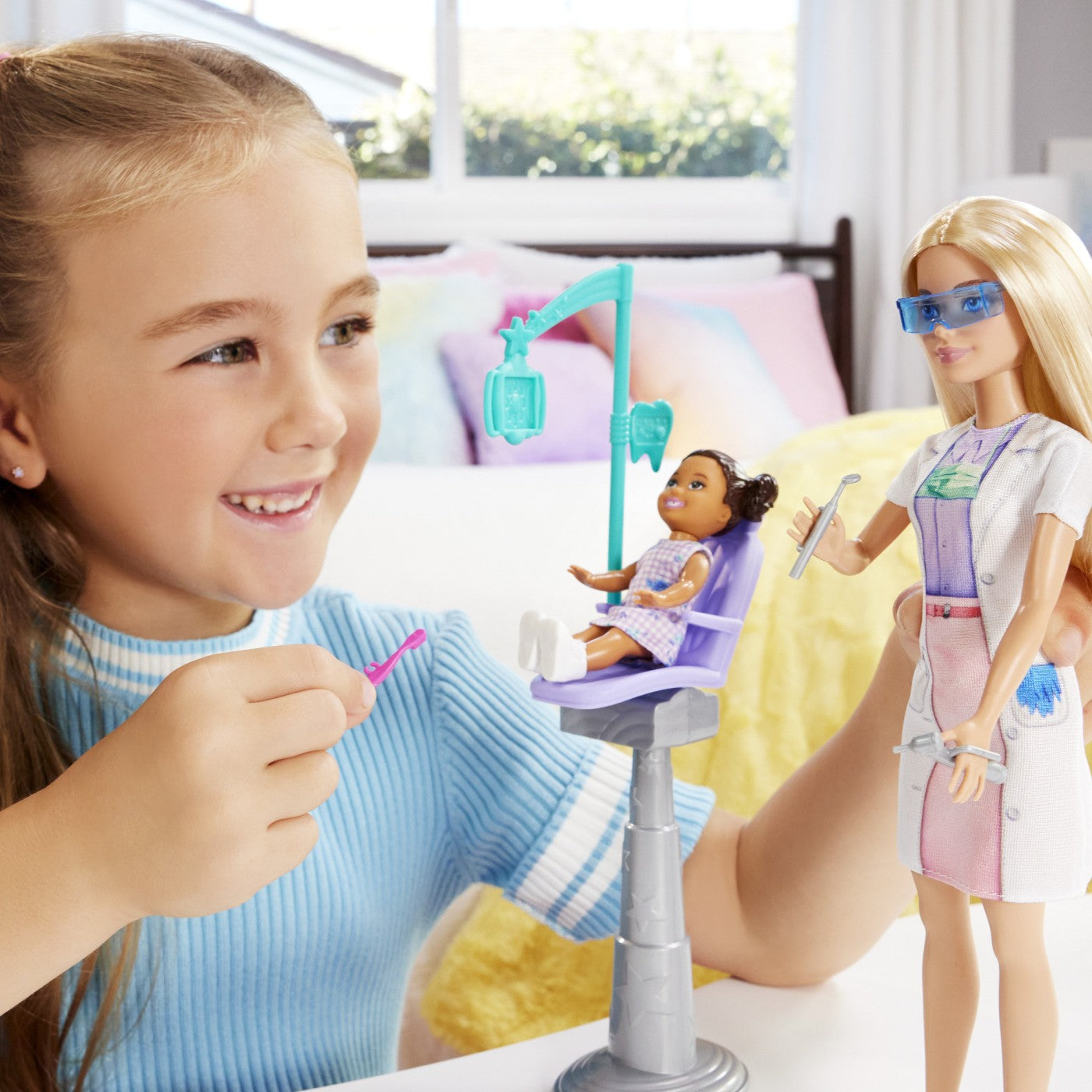 BARBIE SET DE JOACA PAPUSA BARBIE BLONDA FACE CARIERA - Default Title (2) [ps:eec13af2-c9c6-4c31-bb5e-28a2733c66a6]