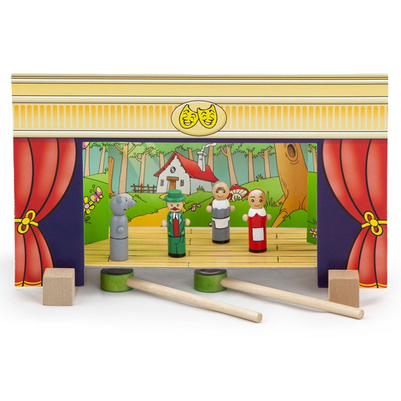 Teatru de Papuși Magnetic din Lemn Viga Toys - Default Title (2) [ps:d084ad4e-66cb-4106-b157-b66ec3c6d9e3]