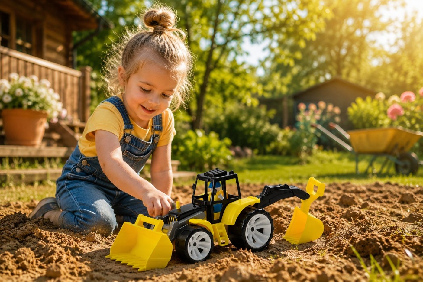 Tractor BAMS 2 cu 2 Cupe Militar - Viva Toys - NEGRU GALBEN (2) [ps:0a57514b-c807-47a5-9593-ee7f80e0ff9a]