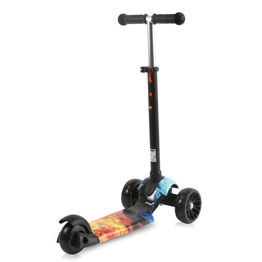 Trotineta Reglabila Lorelli Draxter, 3 ani+, Negru Graffiti - multicolor (2) [ps:28faf38c-1063-4b29-8d36-dc4a0010e69e]