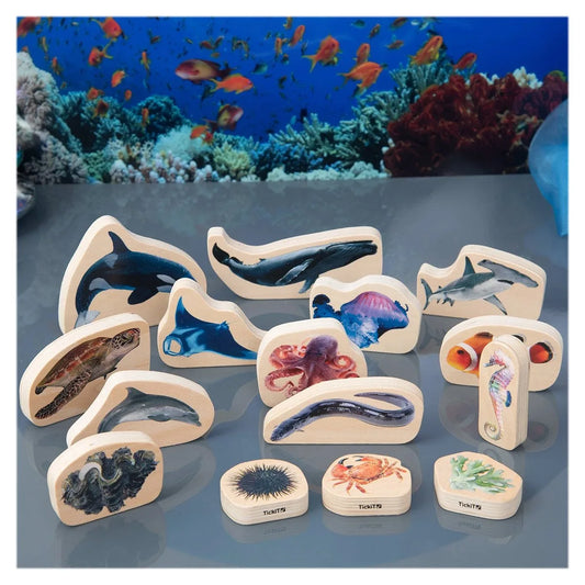 Blocuri Lemn Animale Marine Tickit, 15 piese | infant.ro - Default Title (2) [ps:06d42821-9fb2-40ad-ad07-e471bdf227b6]