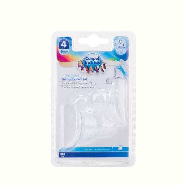 Canpol Babies Tetina Orthodontica Din Silicon Hrana - Imagine 2 [ps:8d256a02-eda9-407f-bacb-3a51a2274fcf]