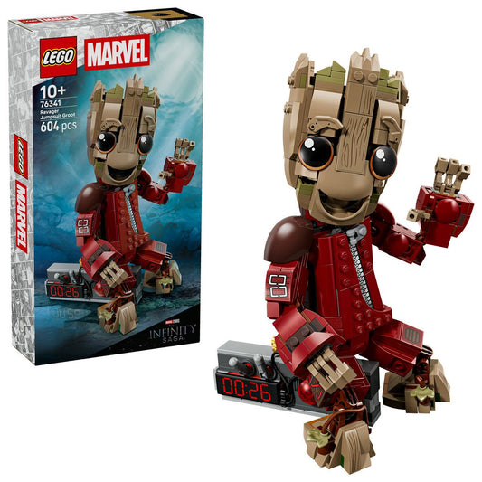 LEGO MARVEL GROOT IN UNIFORMA RAVAGER 76341 - Imagine 9 [ps:edc4e101-115d-4f83-b4fd-737c4b19a5cb]