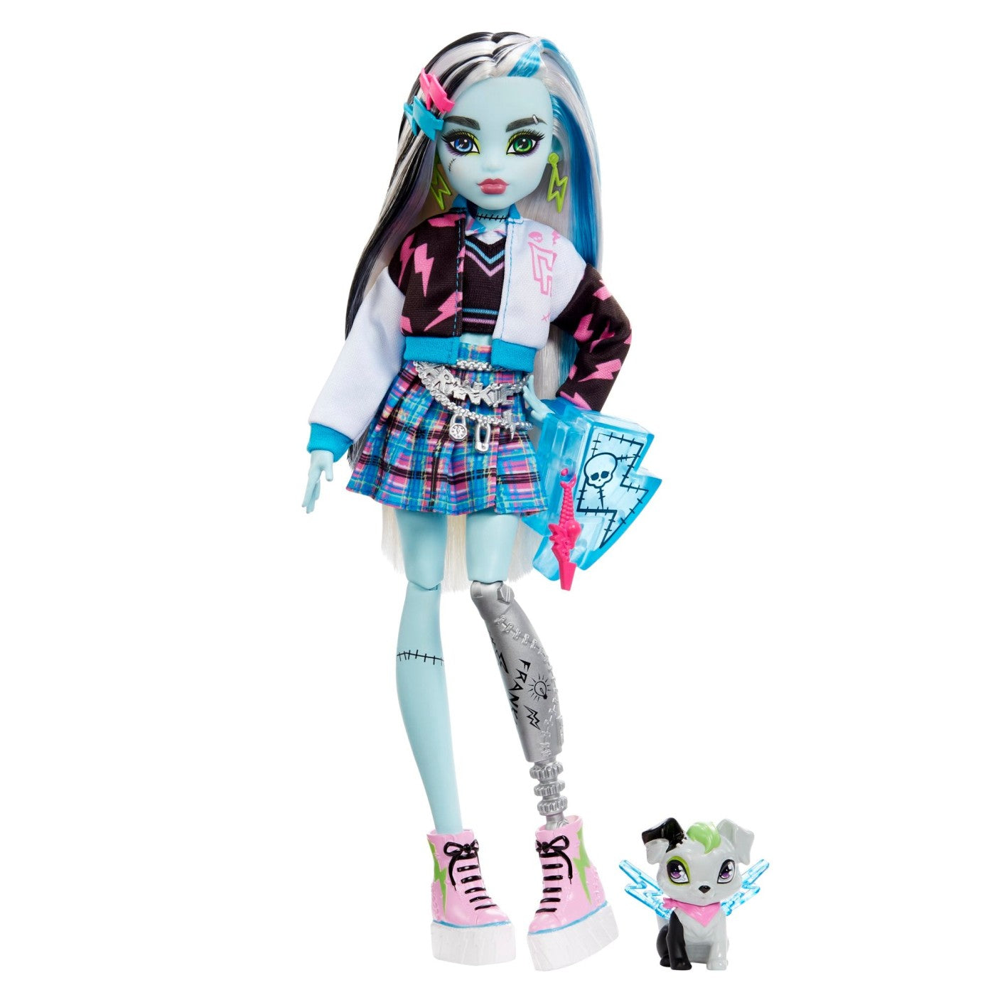 MONSTER HIGH PAPUSA FRANKIE STEIN CU ANIMALUT SI - Imagine 2
