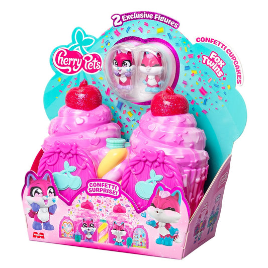 Set Joacă Cherry Pets Confetti Cupcakes Vulpe - 2 Figurine - Default Title (2) [ps:c5291439-de84-492b-892e-2eb40a0b3d7b]