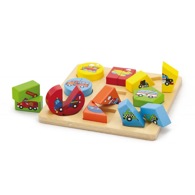 Puzzle din cuburi din lemn cu mijloace de transport [ps:8c7d845b-c12d-43b4-9900-35e98a715637]