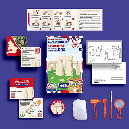 Arkerobox - Set arheologic educational si puzzle 3D, - Imagine 7 [ps:a503a40d-f4ff-47e4-8c45-d94d5396de14]