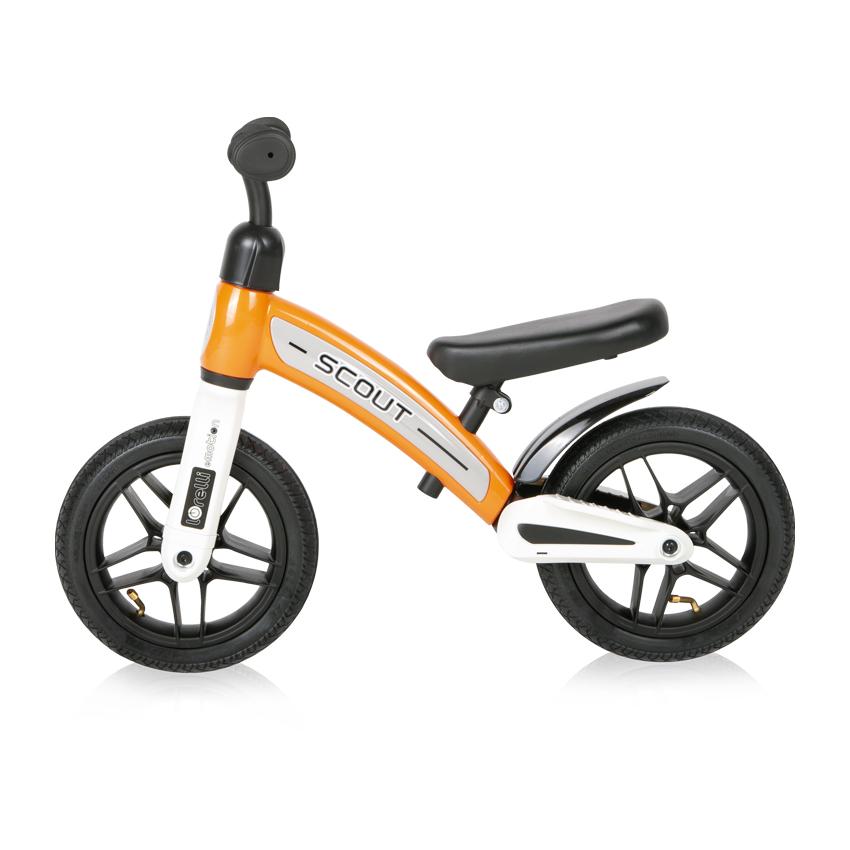 Bicicletă Echilibru Lorelli Scout Air, Roți Cauciuc, Roșu - Portocaliu (2) [ps:d8f4c644-b135-48af-8913-d489119052a8]