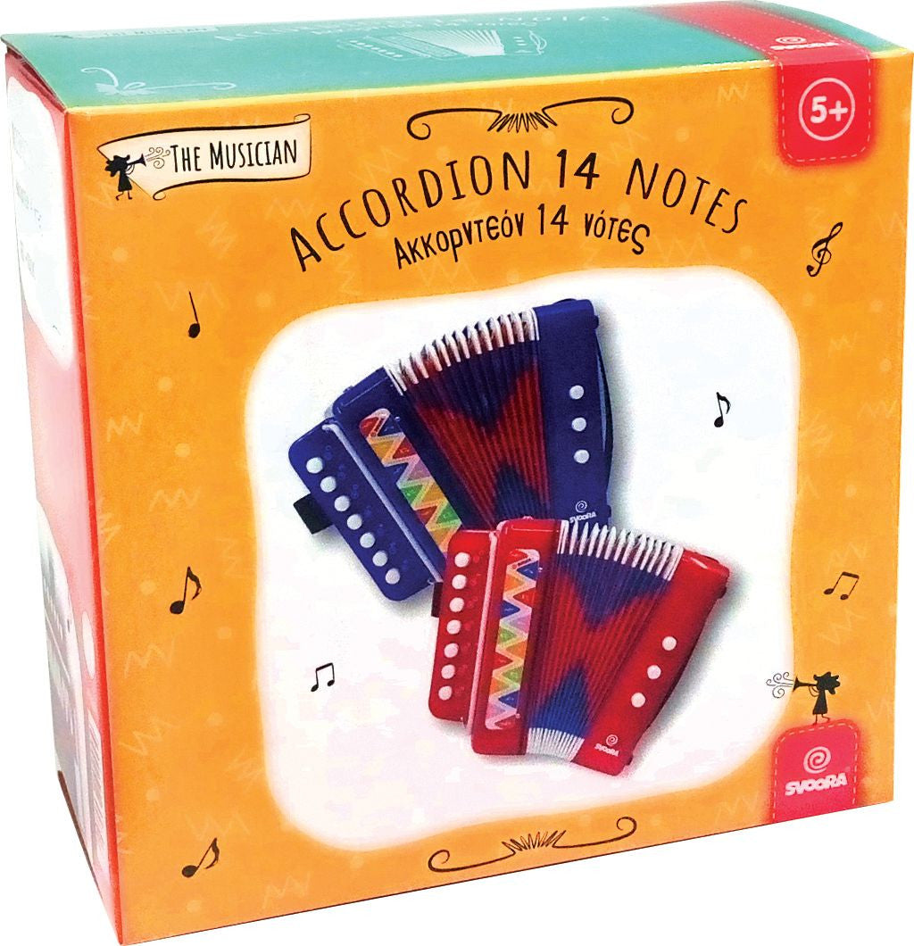 Instrument muzical acordeon albastru Svoora - Roșu [ps:83bd2c0a-ed62-4624-917c-a09ad0eda0fd]