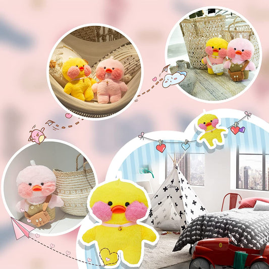 Rățușcă de Plus Lalafanfan Flippy cu Accesorii, Galben - Galben (2) [ps:e8ab39e2-75ef-468d-ac4f-5fe8b8a0fc46]