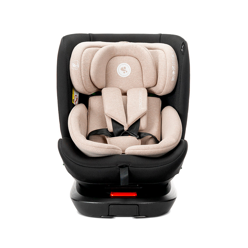 Scaun Auto Lorelli Concord Pro, Rotativ 360, Isofix, Black - Beige (2) [ps:a687f4de-5e6b-460b-b0cc-af9a260efec5]