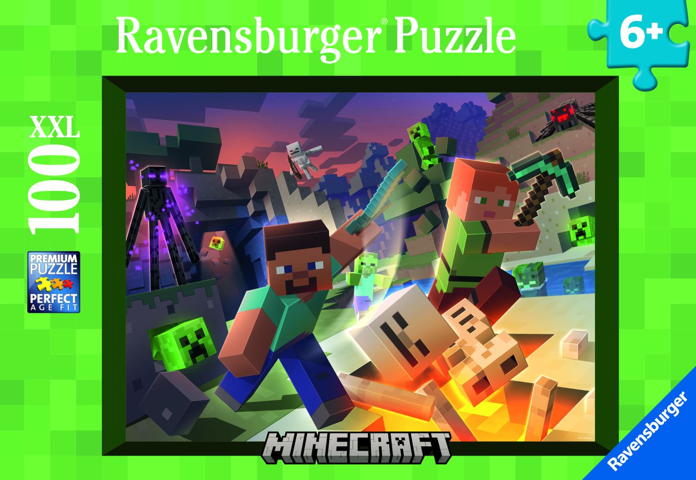 Puzzle Minecraft 100 XXL Ravensburger - Piese Mari - Default Title (2) [ps:25ee99e7-40d6-4c88-8383-09c32ef31ad3]