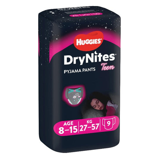 Huggies DryNites Conv 4-7 ani  Girl 10 buc, 17-30 kg - Imagine 2