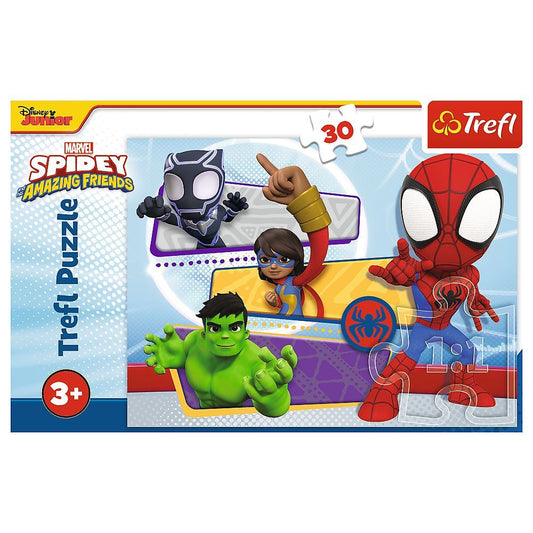 PUZZLE TREFL 30 MARVEL SPIDEY SI PRIETENII SAI UIMITORI - Imagine 3 [ps:69c9be95-05c0-4965-a6bf-a4395b7bd48c]