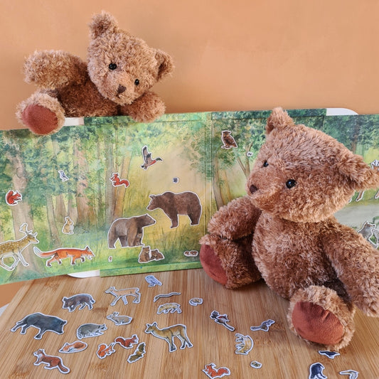 Set magnetic Animale din padure, Egmont Toys - Imagine 2 [ps:86ce0228-a522-44b9-a647-b04b5511b3fb]