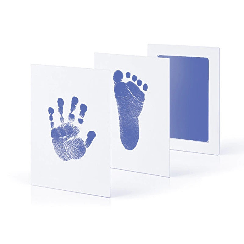 Kit amprenta pentru manuta si piciorus Drool (Culoare: - Albastru