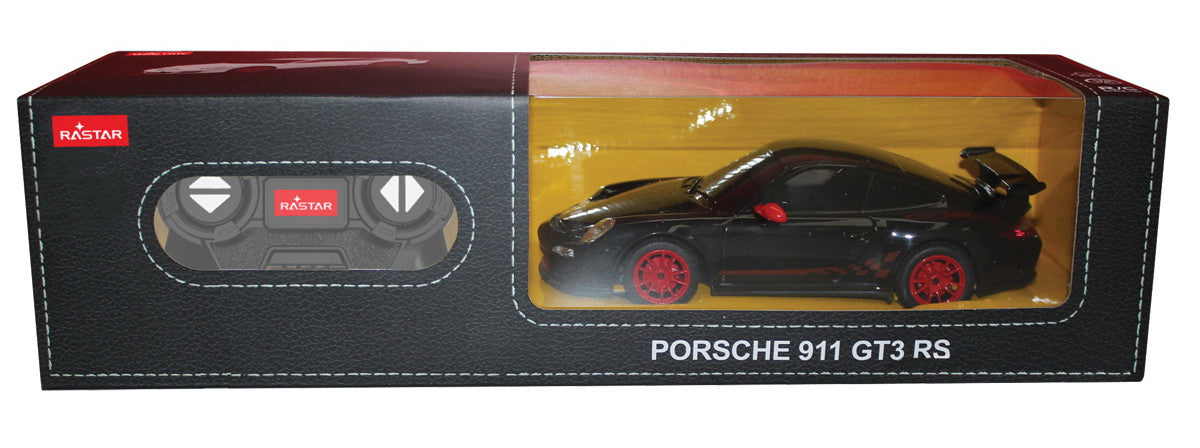 MASINA CU TELECOMANDA PORSCHE GT3 RS NEGRU RS SCARA 1 LA - Negru [ps:1a530d4c-b91f-4f64-a744-e4b0d5e0f950]