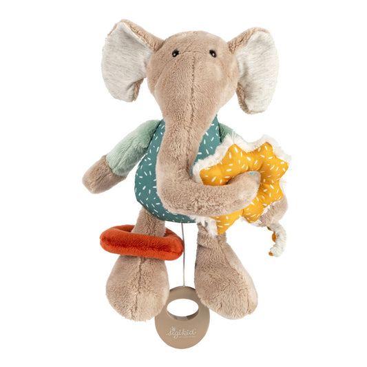 Elefant muzical interactiv pentru bebelusi, PlayQ Sigikid [ps:19756a68-7703-4239-82d9-867b14625c97]