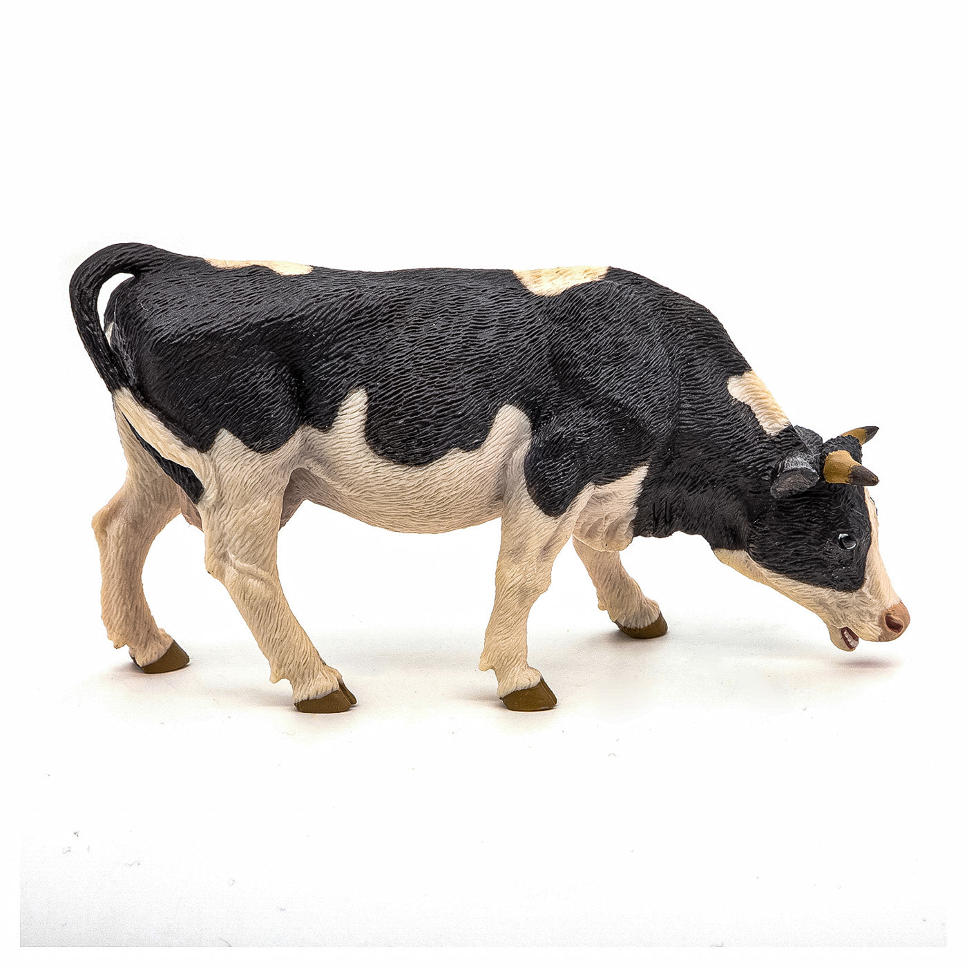 PAPO FIGURINA VACA ALB CU NEGRU - Imagine 2