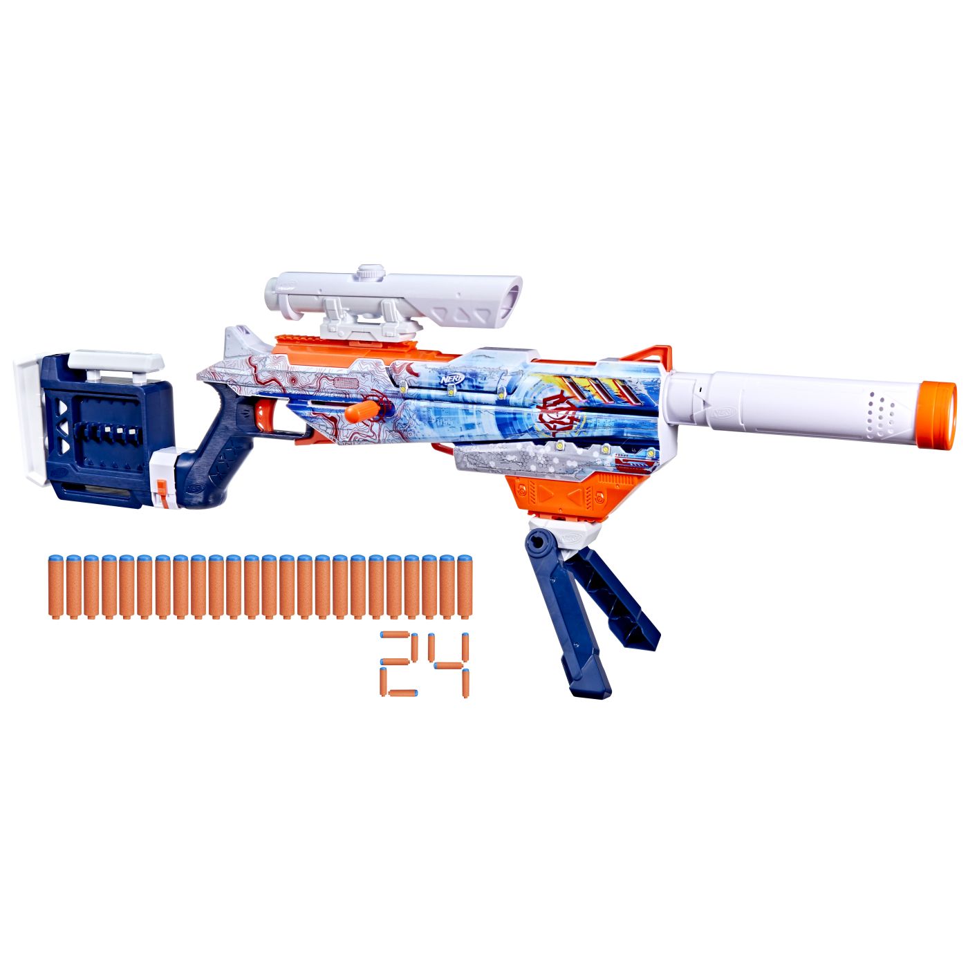 NERF BLASTER LOADOUT ARCTIC ZEROSTRIKER [ps:c682a4e4-8170-42f1-897f-fcb810b45464]