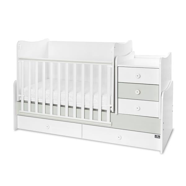 Mobilier Multifuncțional Lorelli Maxi Plus, Trio White Oak - White Milky Green (2) [ps:0987055c-ae18-4705-b07d-db5fc7df8cce]