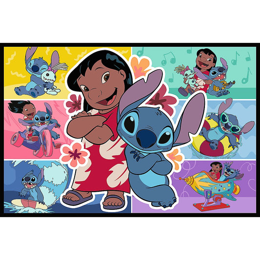 PUZZLE TREFL 2X200 DISNEY LILO SI STITCH VIATA FERICITA - Imagine 3 [ps:d0360922-38ed-44ab-8d87-e9fe01d578b7]