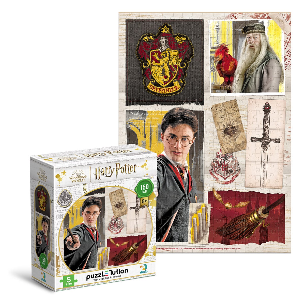 Puzzle Harry Potter 150 piese Dodo Toys - Magie și Aventură - Default Title (2) [ps:20887855-684d-4107-a67c-3968705d69ba]