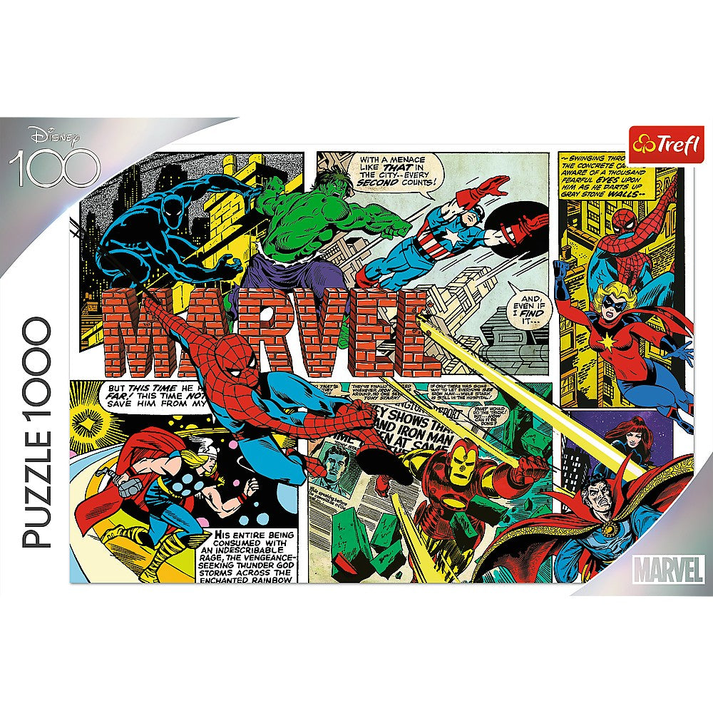 PUZZLE TREFL 1000 DISNEY 100 EROII MARVEL - Imagine 3 [ps:da5ed78c-7680-43f5-9bae-e13cce86886e]