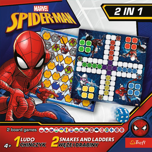 JOC SPIDERMAN 2IN1 LUDO SI SERPISORI SCARI Trefl - Imagine 5 [ps:23796e4d-8377-49af-9ef6-902dae8fba76]