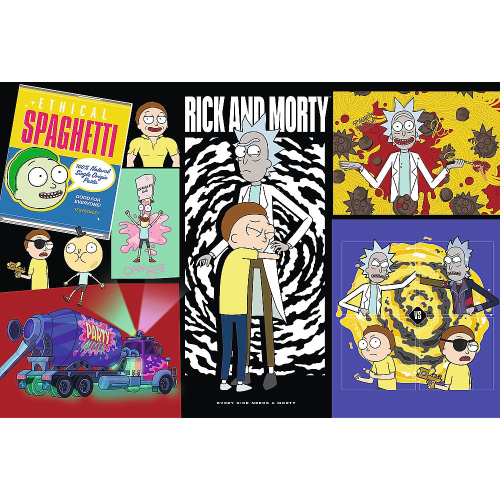 PUZZLE TREFL 300 RICK AND MORTY UN LOC CIUDAT IN GALAXIE - Imagine 2 [ps:d2b06e7b-c253-4291-ae20-0720286b90d7]