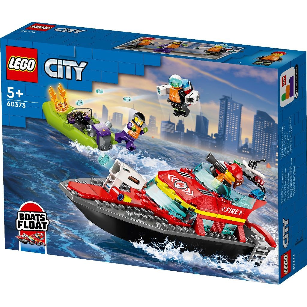 LEGO CITY BARCA DE SALVARE A POMPIERILOR 60373 - Imagine 5 [ps:a9dccaef-cad9-421d-b105-840f53068a35]