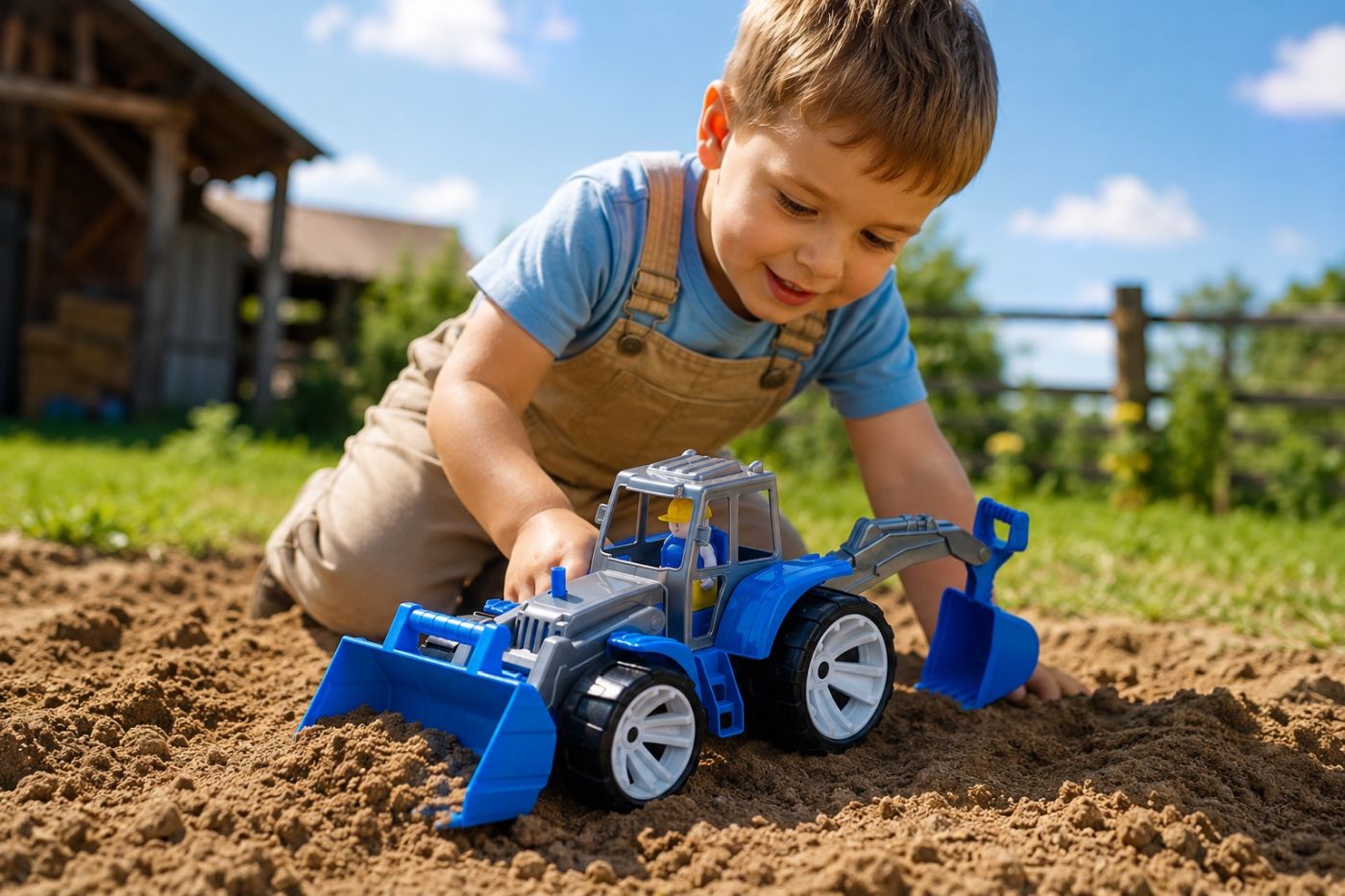 Tractor BAMS 2 cu 2 Cupe Militar - Viva Toys - ALBASTRU GRI (2) [ps:865ffb58-c87a-4575-88d6-b1ff37670555]