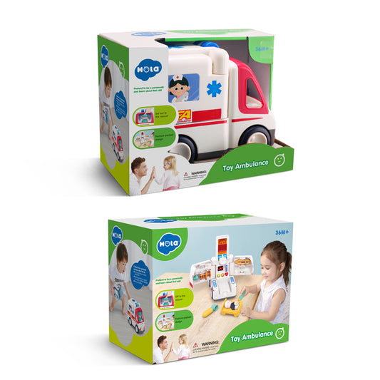 MASINA DE AMBULANTA Jucarii Bebe - Imagine 7 [ps:8e3dfd66-f553-4c82-97fa-17f4f6c32a50]