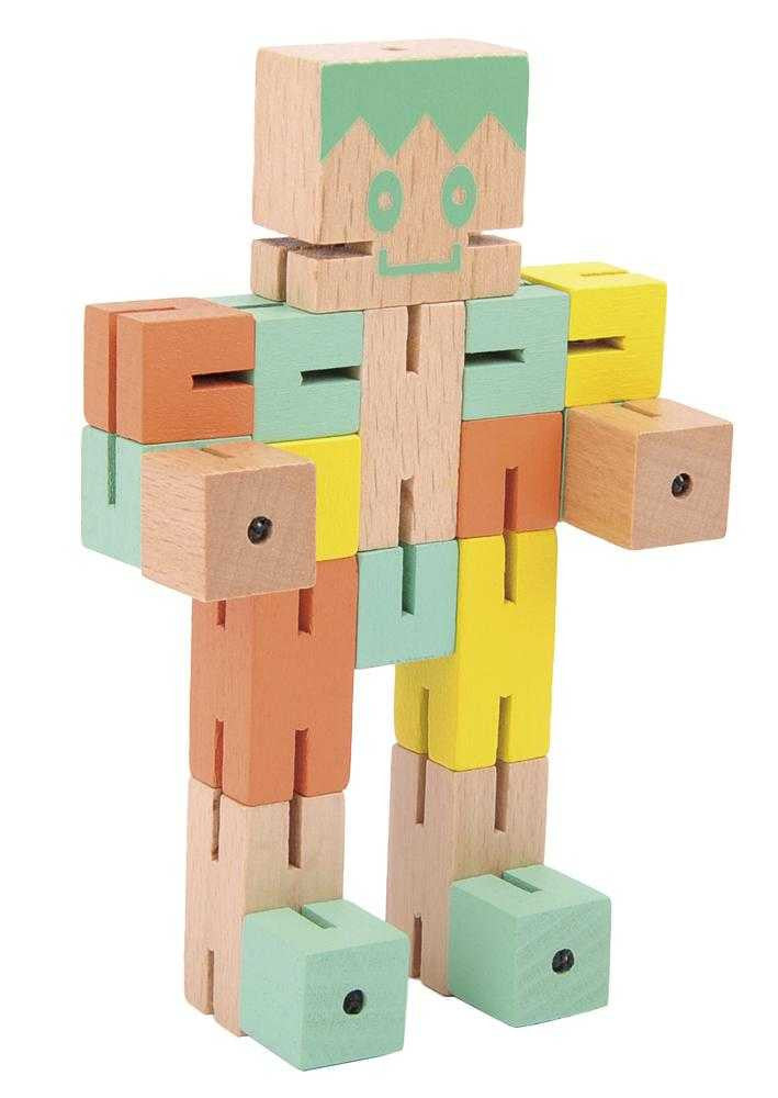 Joc logic IQ 3D puzzle Baiat verde, Fridolin - Imagine 2