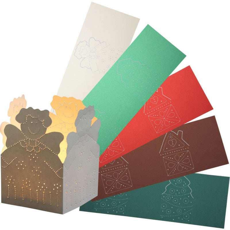 Set de creatie Lumini de Craciun, 6 buc, Haba [ps:198de66c-9543-40de-9d39-e53ca1c2dfcd]