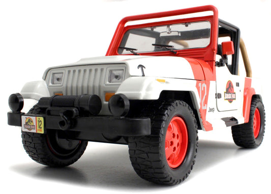 MASINUTA METALICA JURASSIC WORLD 1992 JEEP WRANGLER 1:24 - Imagine 8 [ps:f9a376d3-7dd4-4b6b-a70b-9b565edeead3]