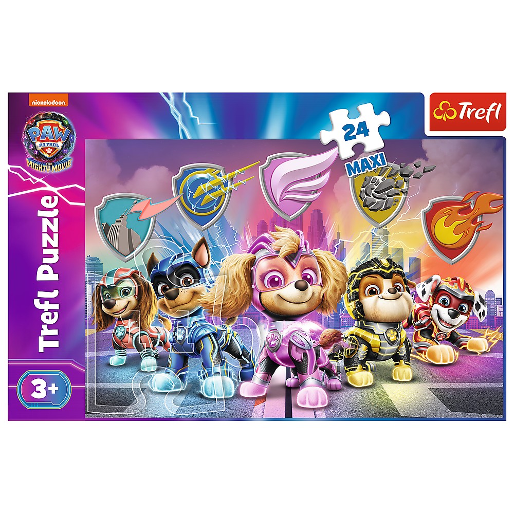 PUZZLE TREFL 24 MAXI PATRULA CATELUSILOR CATEII IN ACTIUNE - Imagine 3 [ps:7a13cbbe-1a4f-47ee-937d-d56992098cf9]