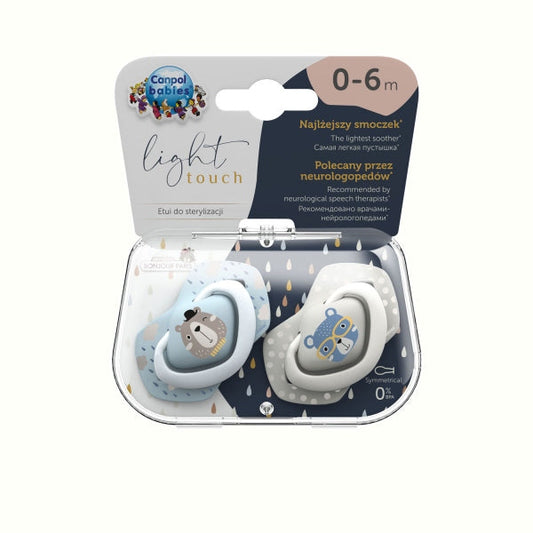 Canpol Babies Suzeta Simetrica Din Silicon 0-6Luni, 2 - Imagine 2 [ps:a7258730-d01f-4583-8186-36fcde38d57f]