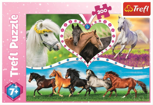 PUZZLE TREFL 200 FRUMOSII CAI - Imagine 3 [ps:65b4974b-2f39-4971-bd76-f1480509c6ce]