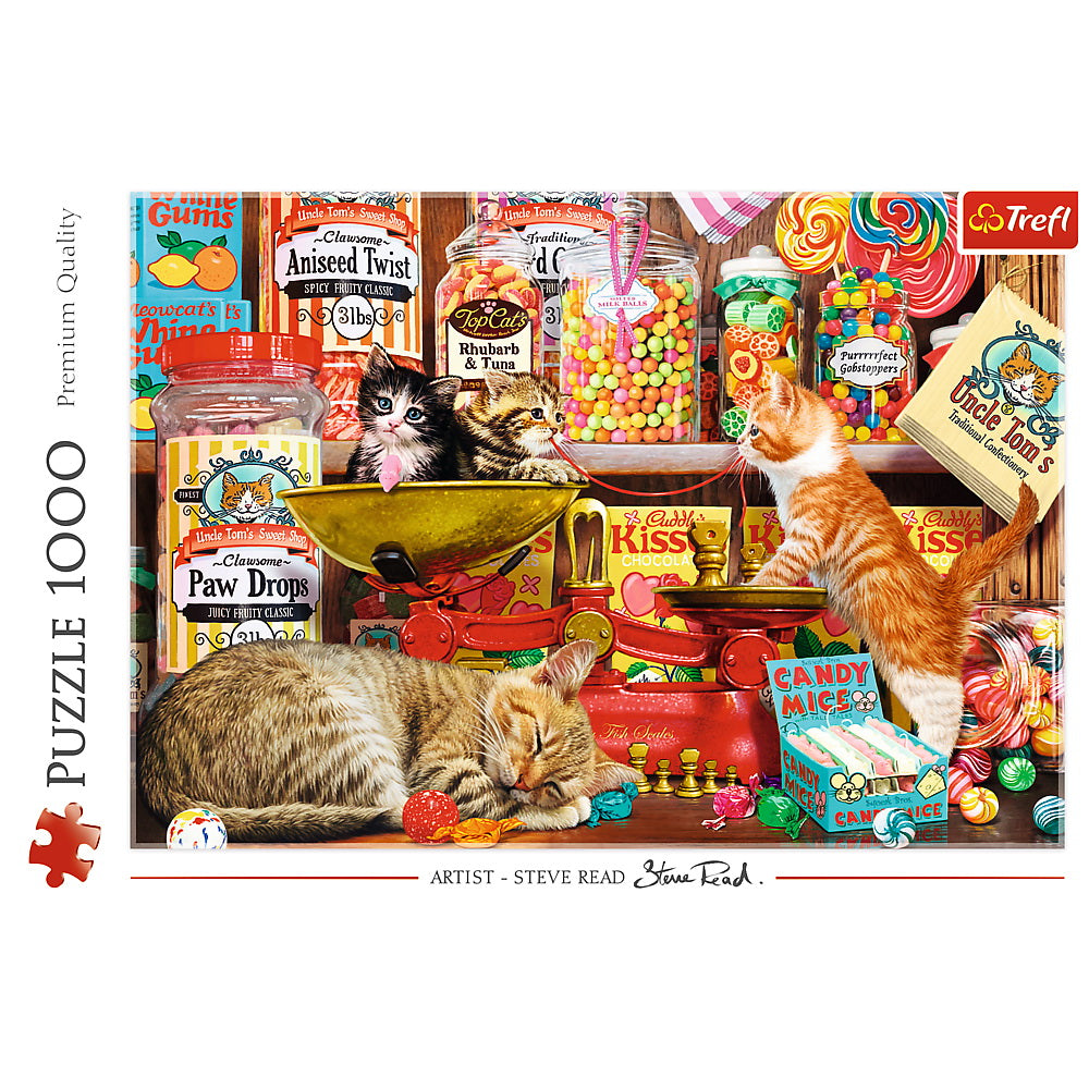 PUZZLE TREFL 1000 PISICI SI DULCIURI - Imagine 3 [ps:e865af5b-e10d-4fbe-977a-807051868515]