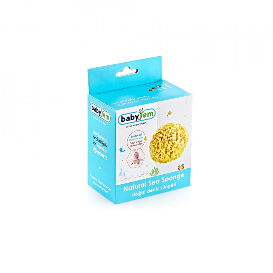 Burete natural pentru bebelusi BabyJem Sea Sponge - Imagine 2 [ps:13ff83d7-32b8-4772-a8f3-08fc4054b99a]